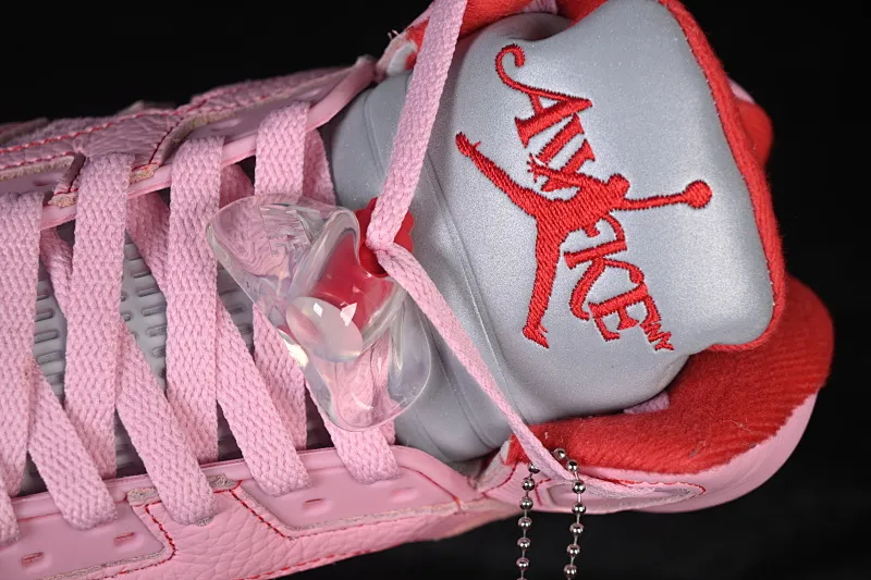 All categories Air Jordan Jordan series basketball shoes Air Jordan 5 TG version Awake NY x Air Jordan 5 "Arctic Pink" AJ5 Joe 5 joint pink top layer basketball shoes DV4982-600